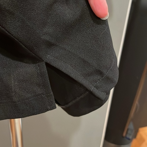 🇪🇸🐠1. State blouse ruffle sleeves keyhole back black XS - Picture 5 of 7